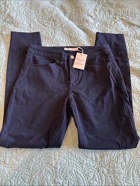 Peter Millar Navy Straight-Leg Pants with Tag